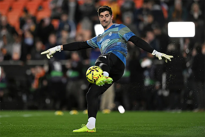 Vắng Courtois sẽ là tổn thất lớn dành cho Real