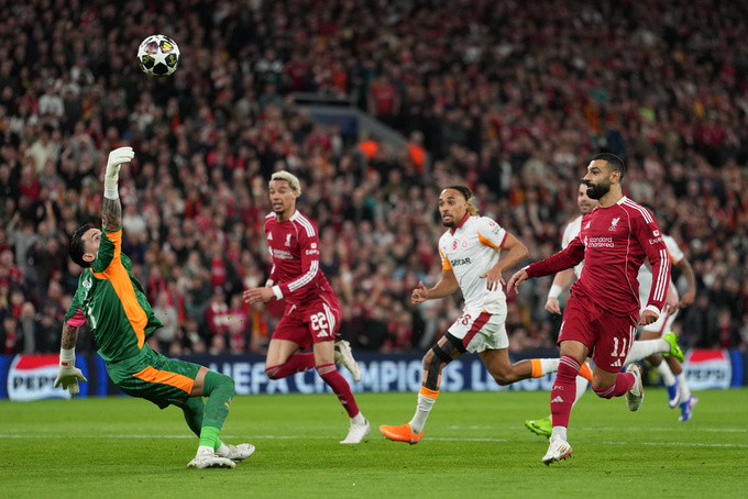 Salah đã được giải thoát khỏi vị trí tiền đạo cánh