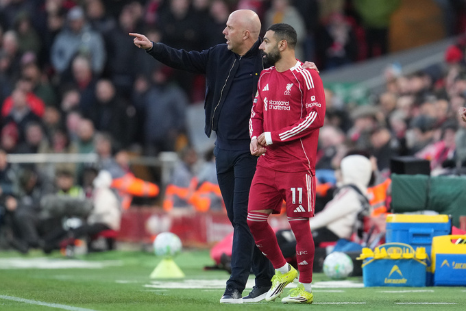Thay đổi của HLV Arne Slot giúp Salah hồi sinh?