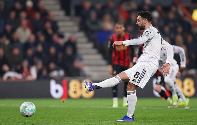 Bruno tỏa sáng với 1 bàn thắng và 1 đường kiến tạo