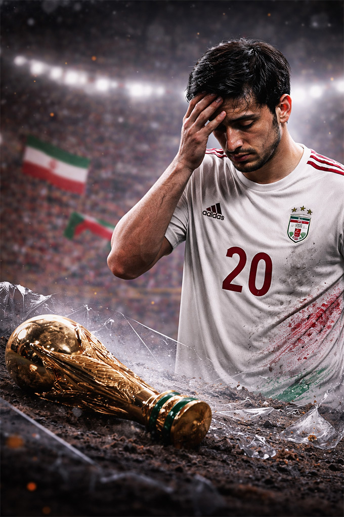 Azmoun gặp rắc rối vì bị cho là "thiếu trung thành"