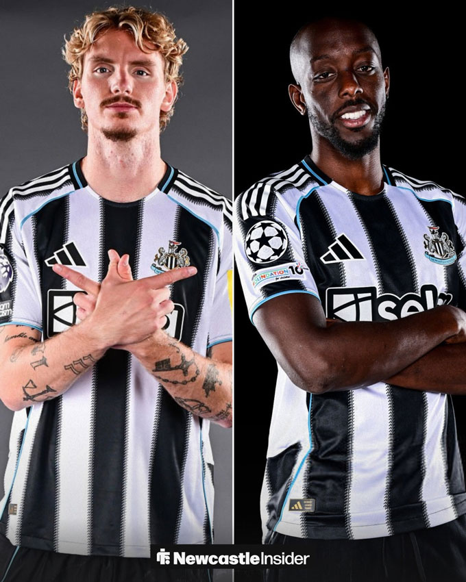 Wissa và Woltemade không đáp ứng được yêu cầu của Newcastle. Ảnh: Facebook