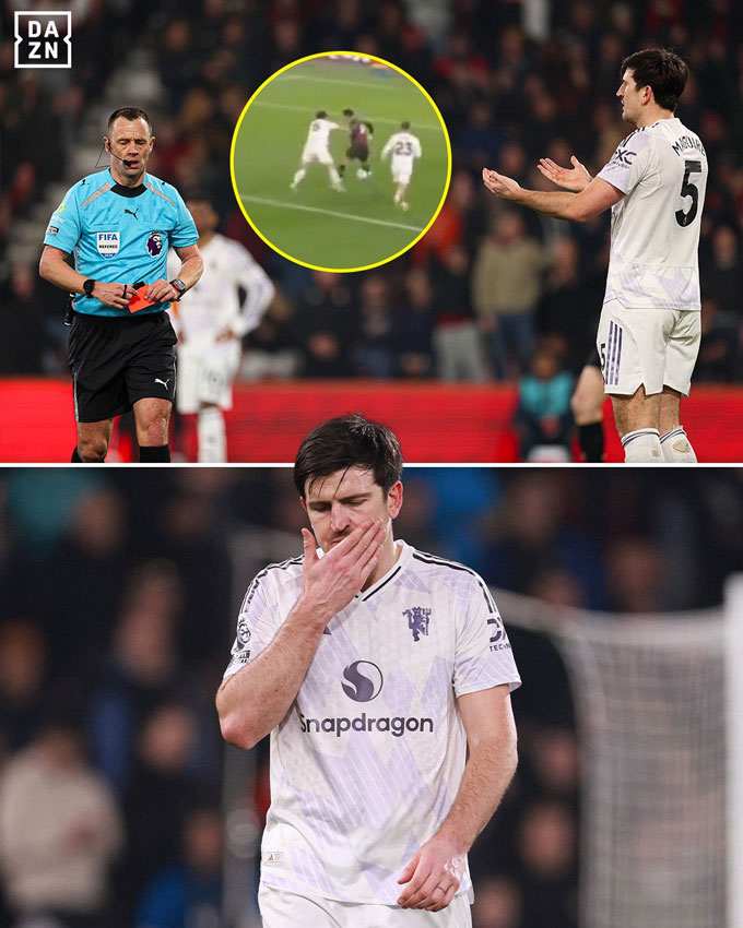 Maguire cũng phải tự trách mình trong tình huống này