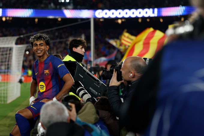 Giá trị của một mình Lamine Yamal (200 triệu euro) còn cao hơn toàn bộ “di sản” đào tạo trẻ của Real Madrid mùa này. Ảnh: AP