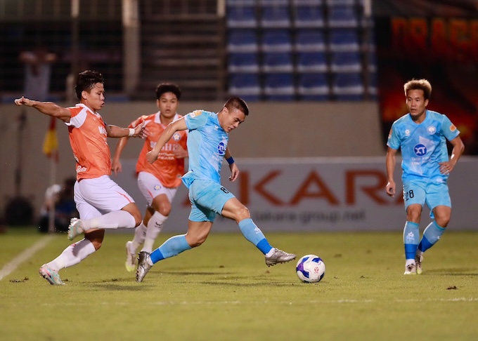 Nam Định vừa có trận thắng Đà Nẵng ở tứ kết Cúp QG - Ảnh: CTV 