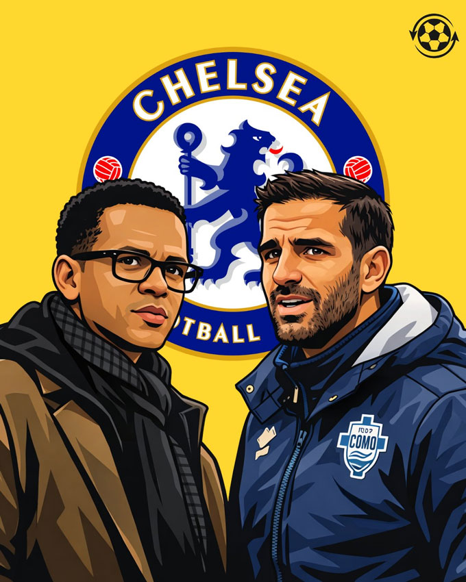 Fabregas đang là cái tên khả dĩ thay Rosenior. Ảnh: Twitter