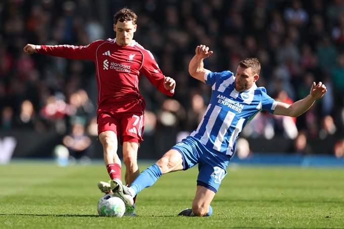 Florian Wirtz và các đồng đội chịu thất bại trước Brighton của James Milner