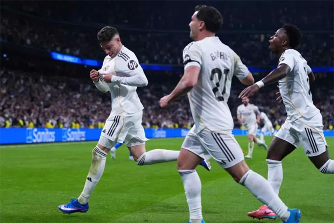 Real Madrid trở lại mạnh mẽ ở giai đoạn nước rút