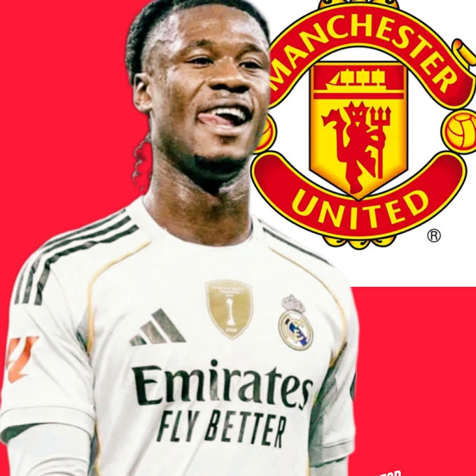 MU rất muốn có Camavinga. Ảnh: Twitter