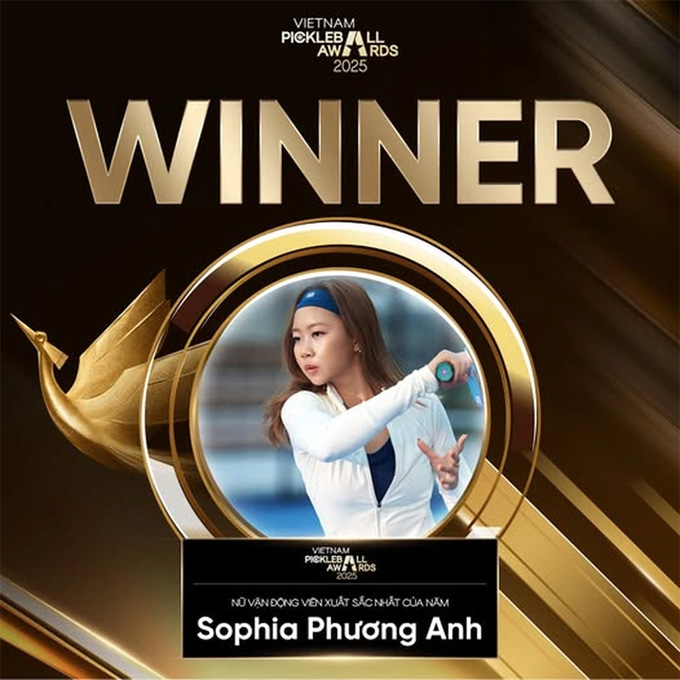 Sophia Phương Anh, tài năng trẻ sinh năm 2008 giành cú ăn ba tại VPA 2025. Ảnh: VPA