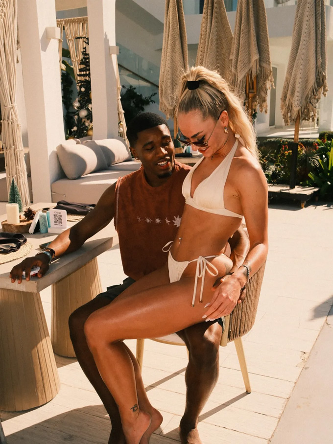 Lehmann đang hẹn hò với Montel McKenzie