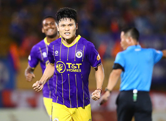 Tuấn Hải quyết tâm thể hiện thật tốt ở ĐTQG để tìm lại vị trí chính thức tại CLB Hà Nội - Ảnh: Phan Tùng 