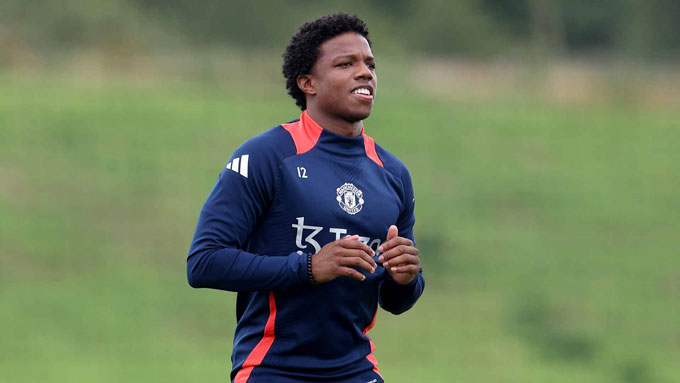 Malacia là cầu thủ khả dĩ nhất có thể rời MU để sang Napoli. Ảnh: manutd.com