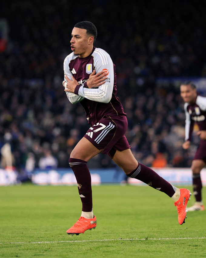 Rogers là trụ cột của Aston Villa với phong độ rất cao. Ảnh: Twitter Aston Villa