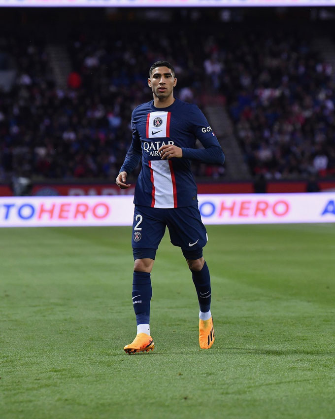 Người đại diện phủ nhận Hakimi có liên hệ với Real. Ảnh: Facebook nhân vật