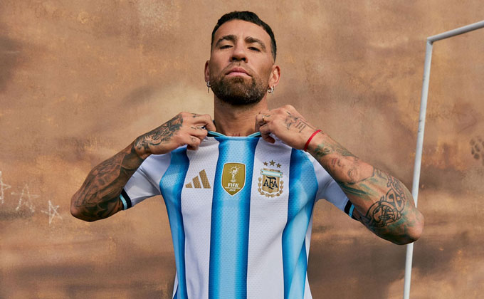 Otamendi xác nhận sẽ chia tay ĐT Argentina sau World Cup 2026. Ảnh: Twitter nhân vật