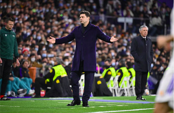 Poch thất vọng khi bị Real loại ở Champions League 2021/22