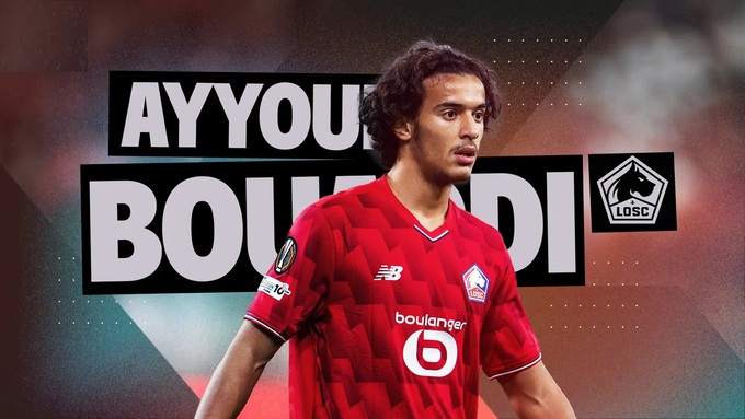 Ayyoub Bouaddi là tài năng lớn nhất mà Lille đào tạo được sau Eden Hazard