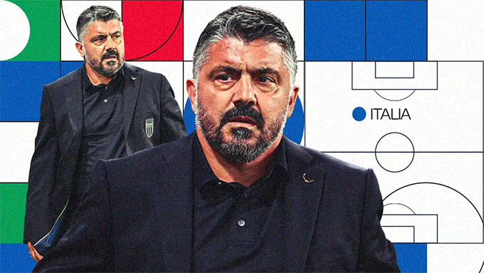Gattuso là niềm hy vọng cuối cùng của Italia trong nỗ lực trở lại với sân chơi World Cup