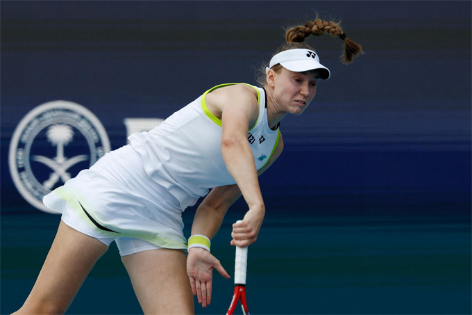 Elena Rybakina thể hiện được bản lĩnh của nhà vô địch Australia Mở rộng 2026. Ảnh: WTA