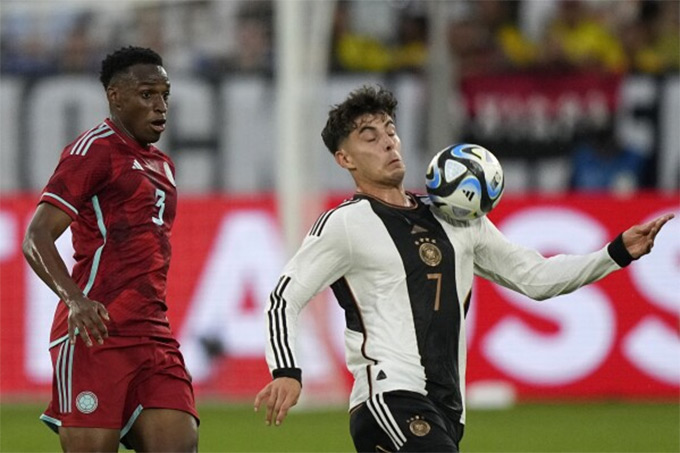 Kai Havertz có thể chơi được ở nhiều vị trí khác nhau