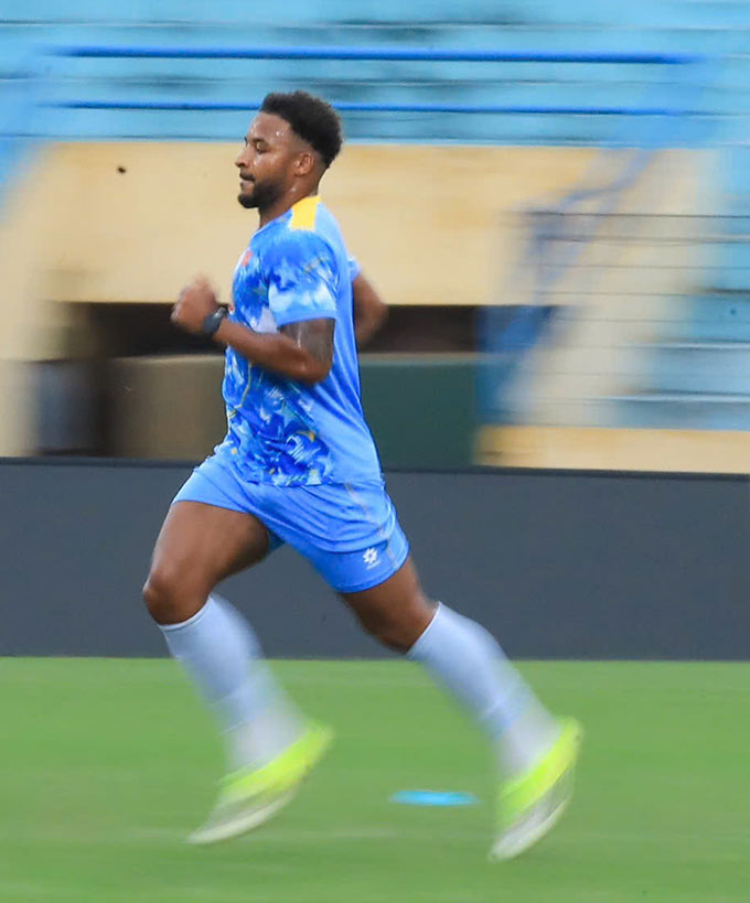 Nguyễn Xuân Son là "đầu tàu" hàng công của ĐT Việt Nam - Ảnh: Phan Tùng 