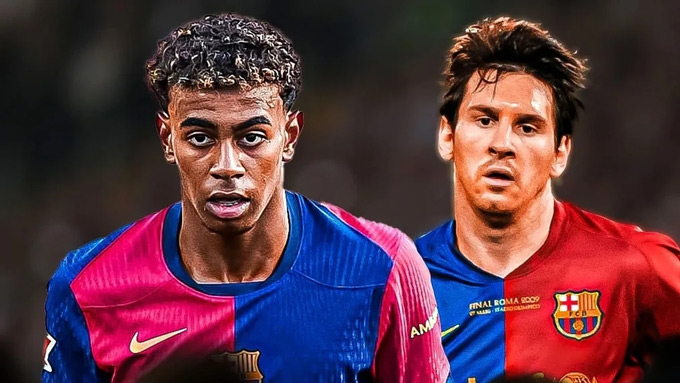 Yamal sẽ còn một hành trình dài phía trước để ít nhất theo kịp Messi