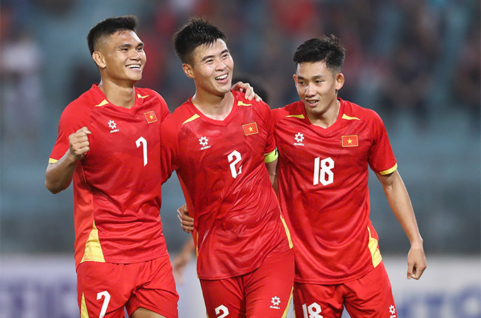 ĐT Việt Nam xác lập thêm kỷ lục ở Đông Nam Á - Ảnh: Phan Tùng 