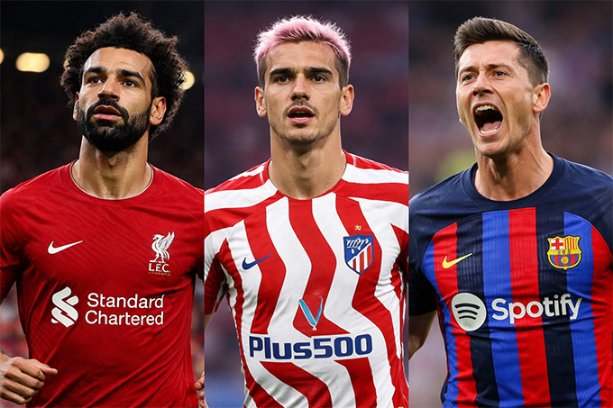 Salah (bìa trái) đã tuyên bố sẽ rời Liverpool vào cuối mùa