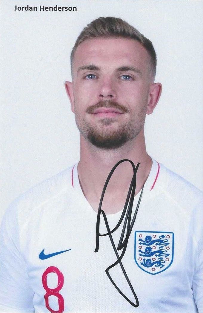 Henderson đang là một trong những cầu thủ kinh nghiệm nhất của ĐT Anh hiện nay. Ảnh: Facebook nhân vật
