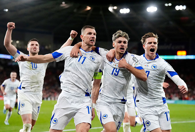 Dzeko có nhiều kỷ niệm với Italia