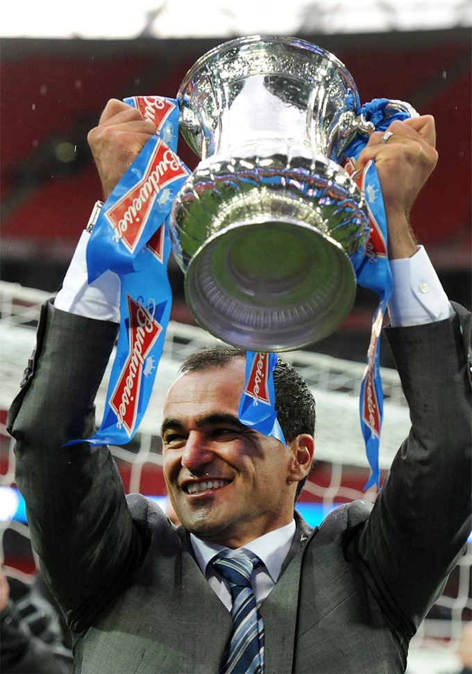 Martinez vô địch FA Cup 2013 khi dẫn dắt Wigan, đội bóng mà ông từng khoác áo khi còn là cầu thủ