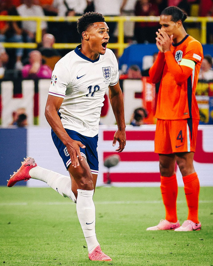 Watkins từng tỏa sáng tại EURO 2024 - Ảnh: Twitter nhân vật