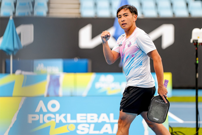 Phúc Huỳnh từng vô địch nhiều giải đấu, trong đó có PPA Tour Asia 2025 chặng TP HCM và Đà Nẵng. Ảnh: FBNV