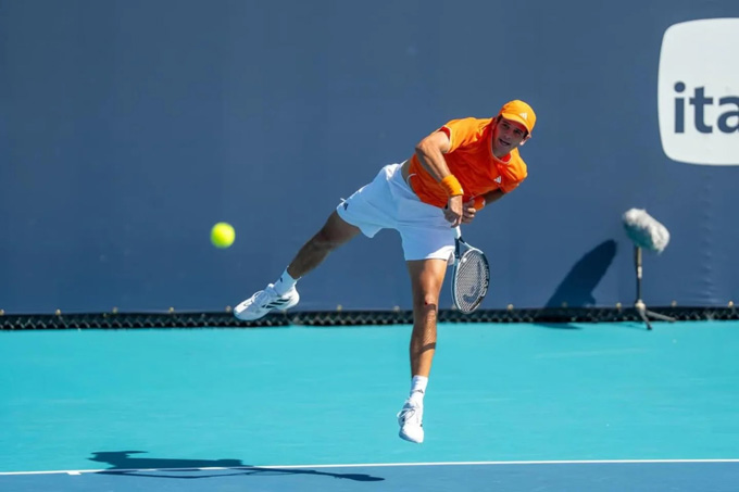 Next Gen ATP Finals 2024 đã thay đổi hoàn toàn tư duy chơi bóng của Jodar. Ảnh: ATP