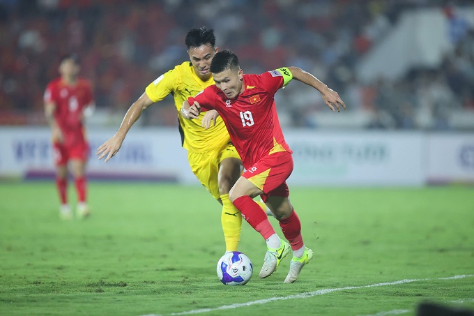 Quang Hải đã chơi tốt. Ảnh; Đức Cướng