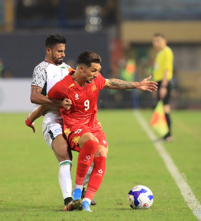 Đỗ Hoàng Hên có thể giữ vai trò quyết định trong lối chơi của ĐT Việt Nam