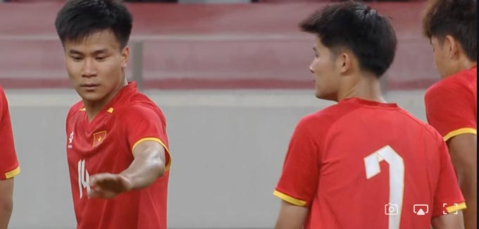 U23 Việt Nam đã có môt trận đấu đầy cố gắng