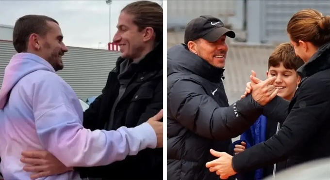 Filipe Luis vẫn dành sự tôn trọng tuyệt đối cho Atletico và ông thầy cũ Simeone.