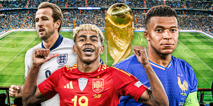 6 ngôi sao có thể dùng chức vô địch World Cup 2026 để đua Quả Bóng Vàng