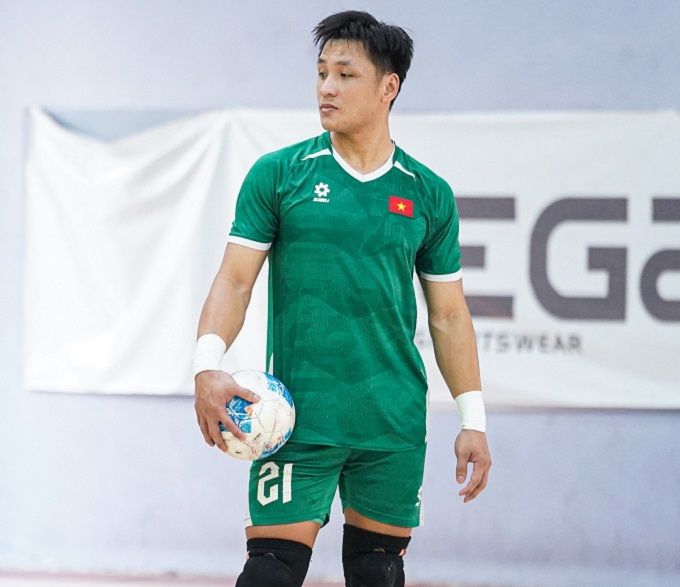 Thủ môn Hồ Văn Ý của ĐT futsal Việt Nam