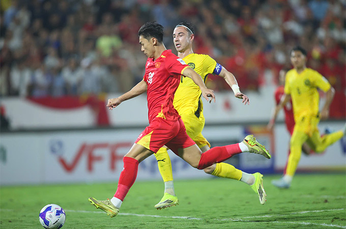 Malaysia thua tâm phục khẩu phục Việt Nam - Ảnh: Đức Cường