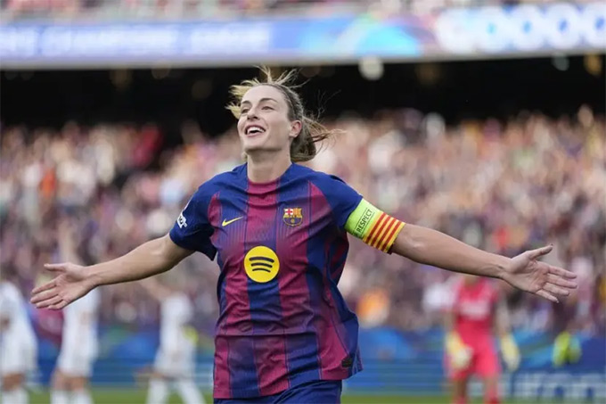 Alexia Putellas đi vào lịch sử đội Barca nữ