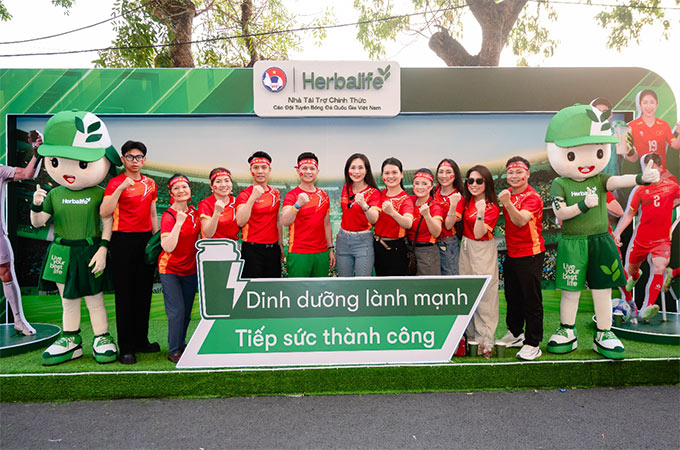 Herbalife Việt Nam tiếp sức dinh dưỡng cho các VĐV thi đấu thành công