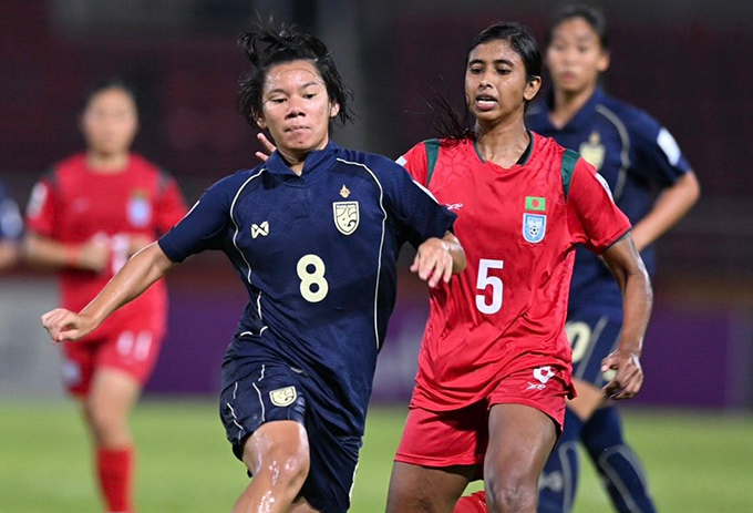 U20 nữ Thái Lan được khuyến cáo phải tập trung tối đa cho giải, hạn chế dùng mạng xã hội