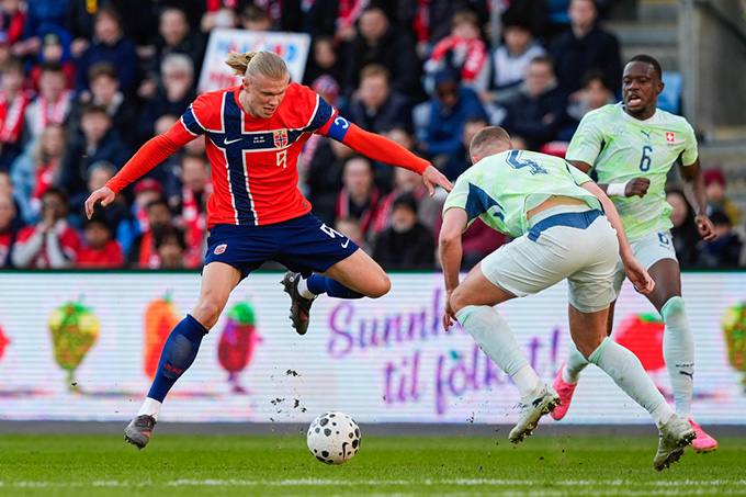 Haaland vừa có "thời gian đặc biệt" tại ĐT Na Uy