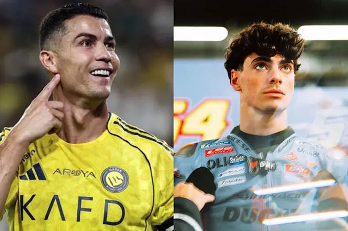 Fermin Aldeguer đầu quân cho công ty của Ronaldo