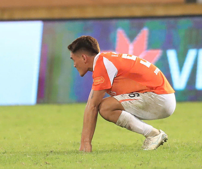 Đà Nẵng, PVF-CAND đang xếp cuối bảng V.League - Ảnh: Minh Tuấn 