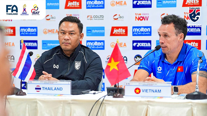 Đội tuyển futsal Việt Nam quyết tâm có thành tích tốt tại Đông Nam Á 