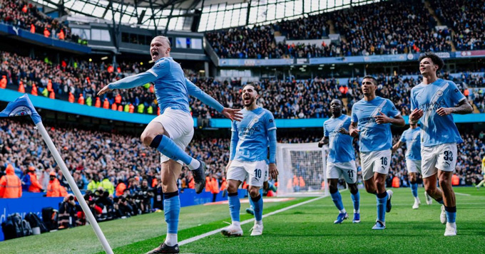 Man City đang cho thấy đẳng cấp rõ rệt ở chặng nước rút